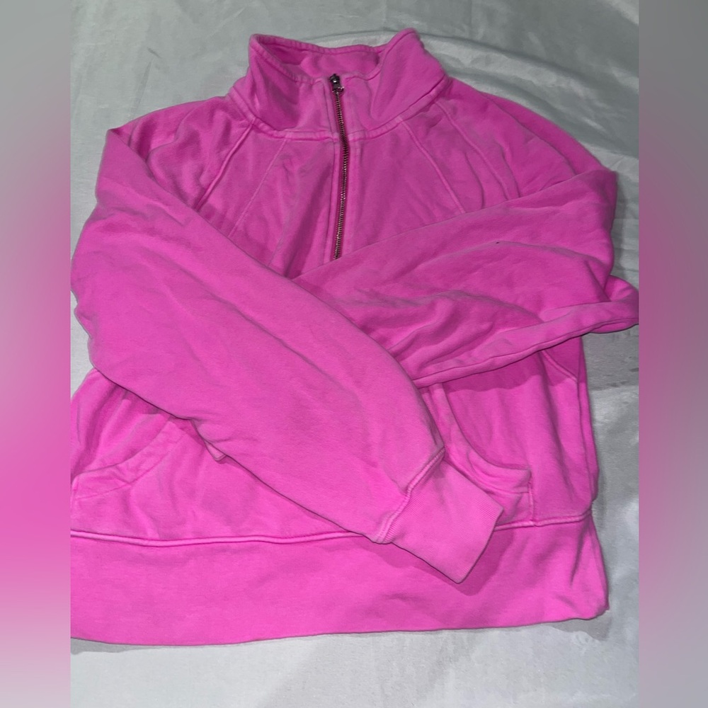 GAP Vibrant Pink Zip-Up Hoodie